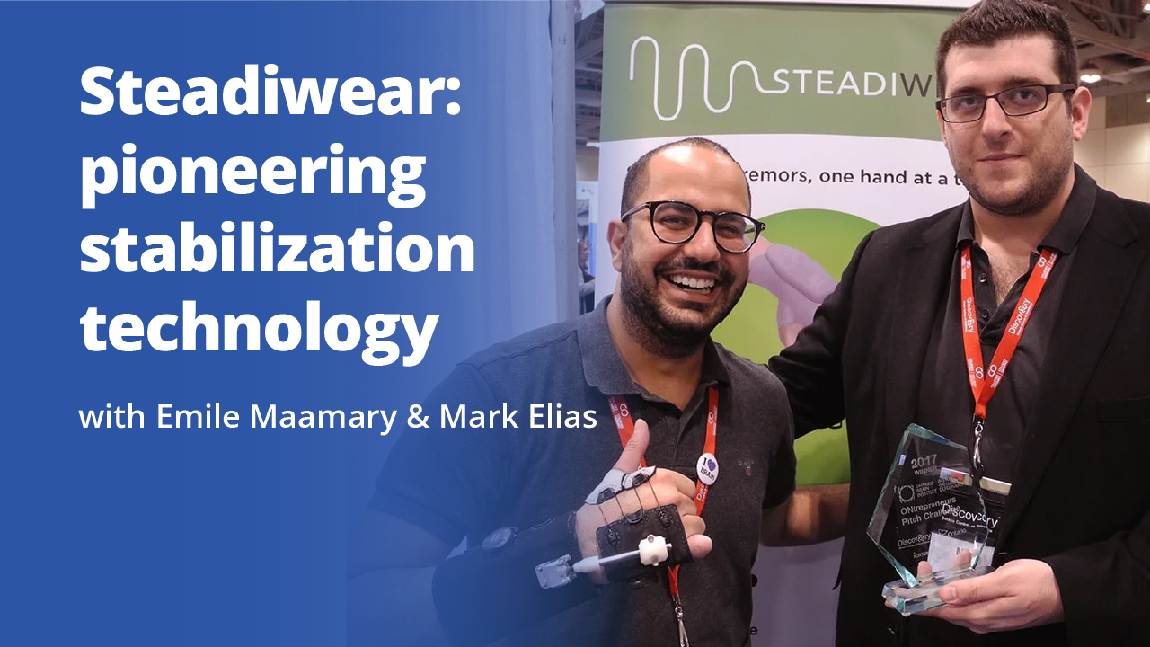 Steadiwear: pioneering stabilization technology with Emile Maamary and Mark Elias | Promotional image