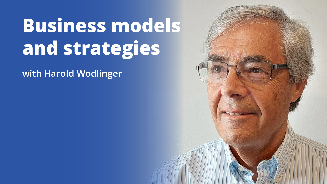 Business models and strategies with Harold Wodlinger | Promotional Image